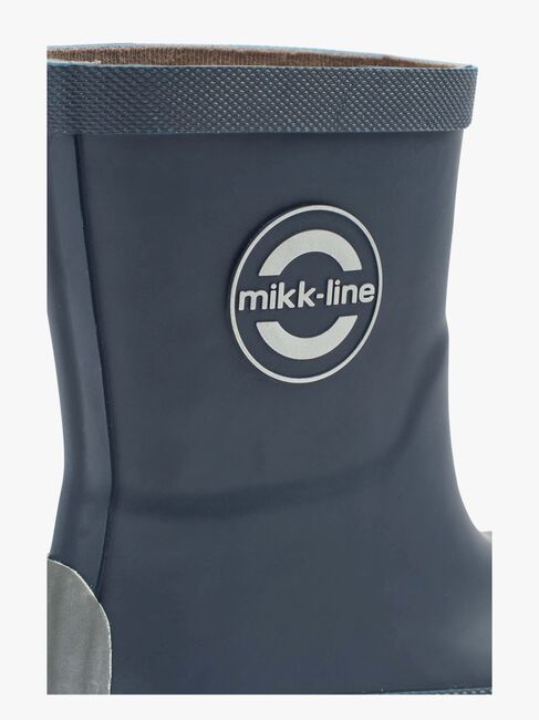 Mikk-Line Barefoot Gummistiefel, Blue Nights