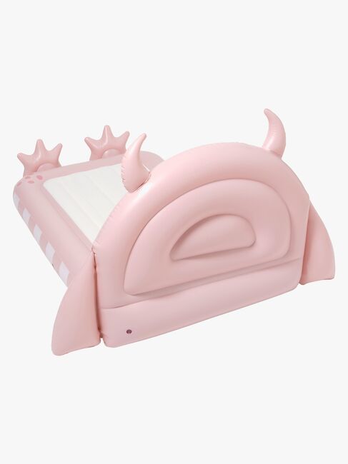 SUNNYLiFE Aufblasbares Kinderbett, Monster Pink