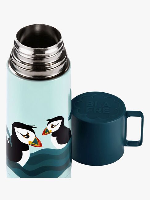 Blafre Isolierflasche mit Papageientaucher, Blau 1859-43-2724_2.jpg