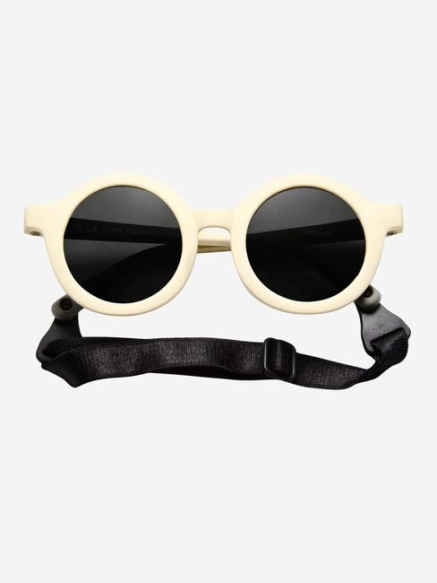 BabyMocs Signature Soft Biegbare Sonnenbrille, Milk