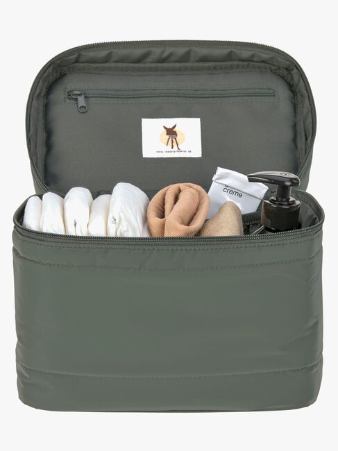Lässig Kompakte Wickeltasche To Go, Olive