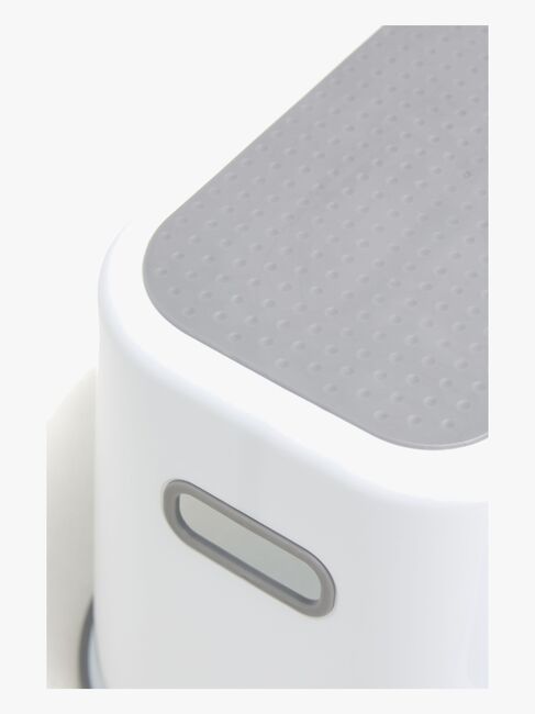 Beemoo CARE Assist Tritthocker, White/Grey