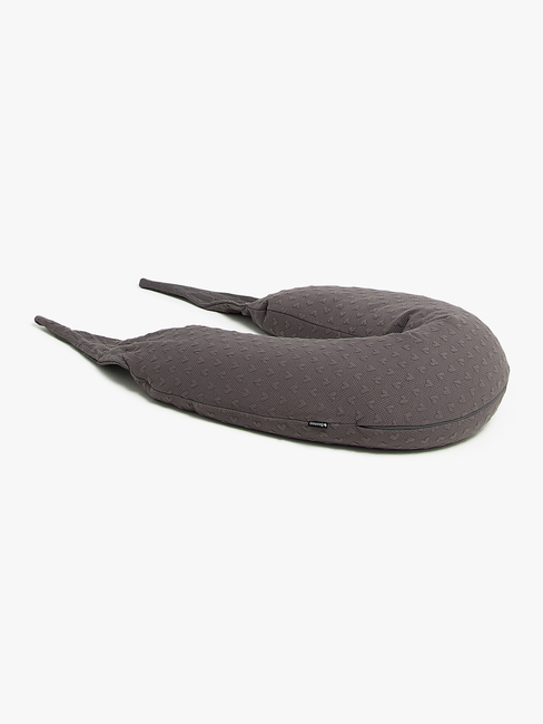 Beemoo CARE Cozy Umstands- und Stillkissen, Dark Grey