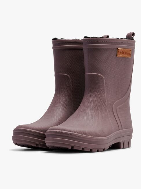 Hummel Thermo Jr Gefütterte Gummistiefel, Peppercorn