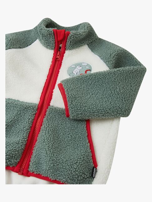 Reima Moomin Kramgo Fleecejacke, Stone Green