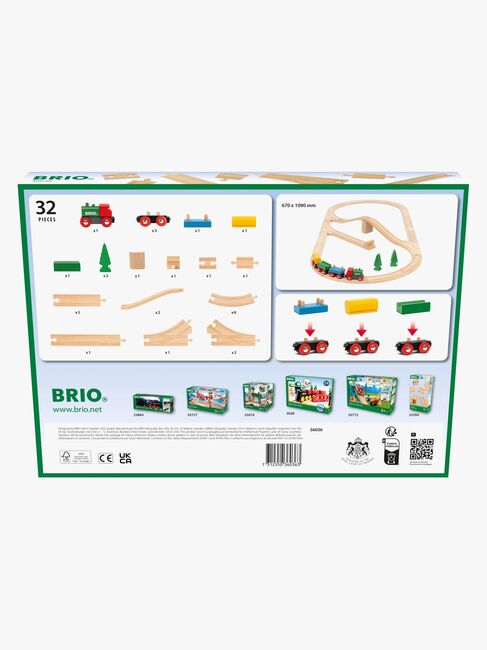 BRIO 36036 Eisenbahnset 65-jähriges Jubiläum