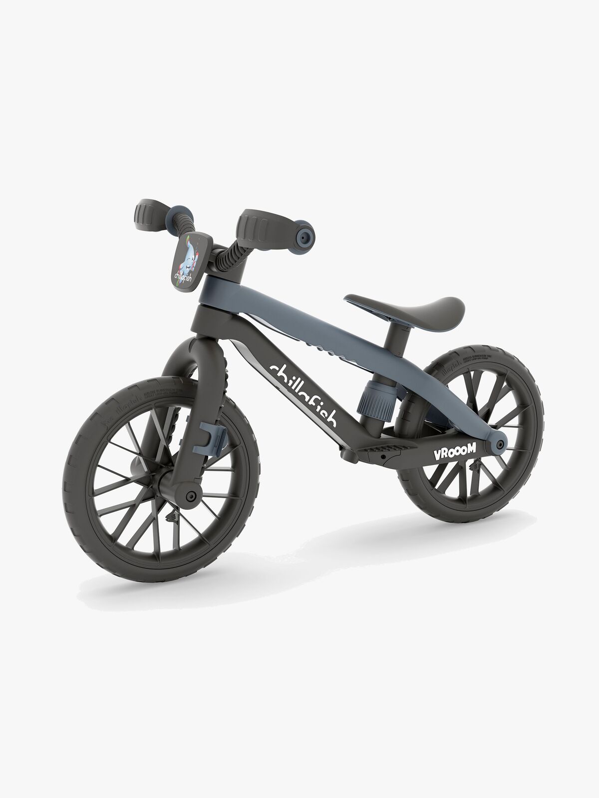 Chillafish BMXie Vroom Laufrad, Anthrazitgrau