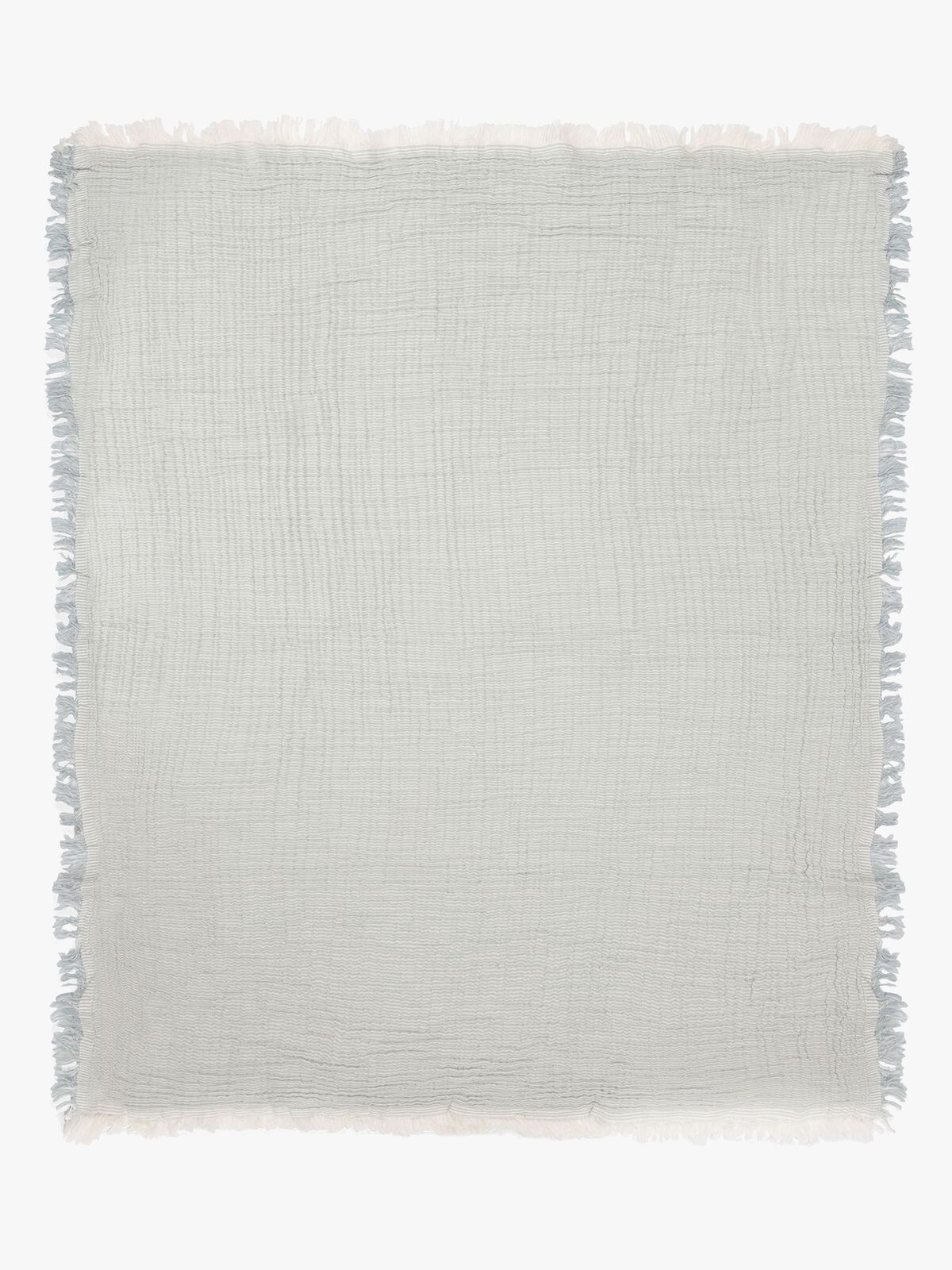 Jollein Musselintuch Fringe, Sea Green