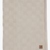 Jollein Decke 75x100 cm Box Knit/Velvet, Warm Sand