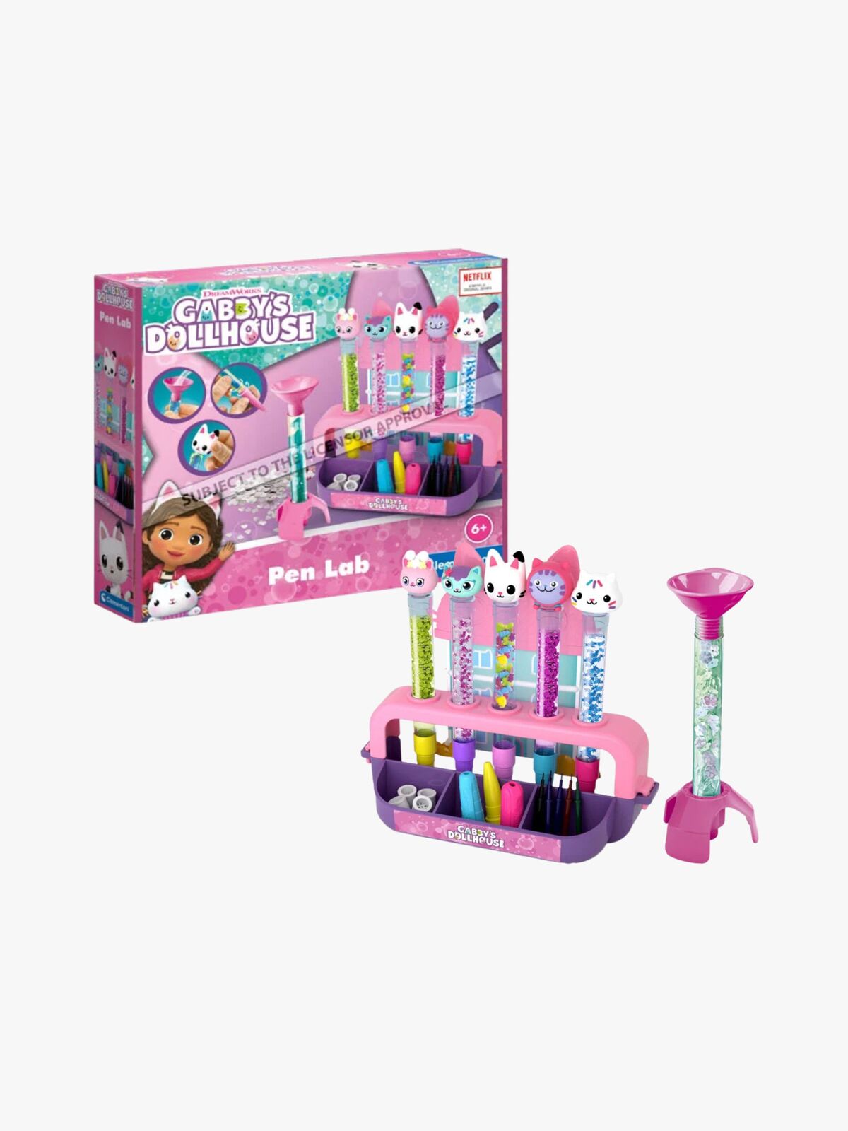 Clementoni Idea! Gabby's Dollhouse DIY Stifte-Set