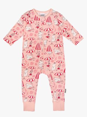 Mumin by Martinex Muschelstrand Pyjama, Korallfarben