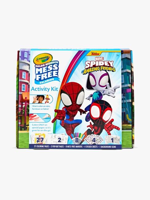 Marvel Spidey And His Amazing Friends Color Wonder Activity-Set