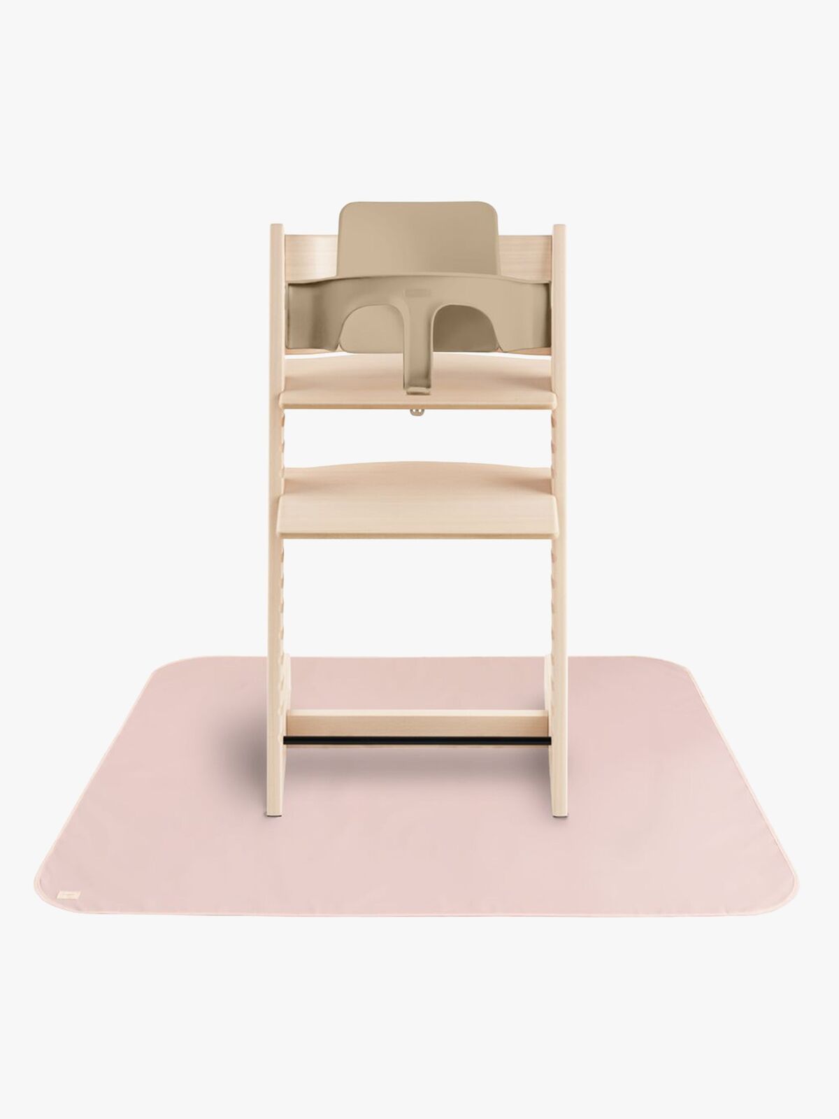 Mushie Bodenschutz für Hochstuhl, Blush