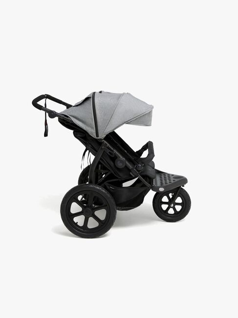 Beemoo Activity Twin Geschwisterwagen, Black/Dark Grey