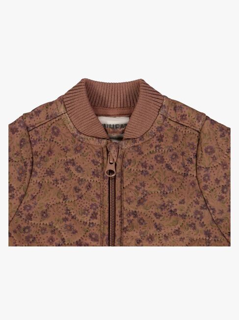 Wheat Loui Thermojacke, Watercolor Flowers