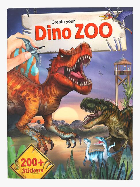 Dino World Stickerbuch Create Your Dino Zoo