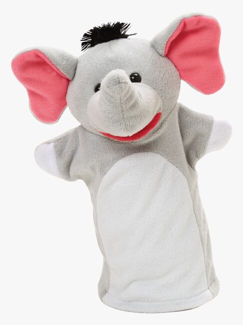 Melissa & Doug Handpuppen Kuscheltiere Zoo, 4 Stück