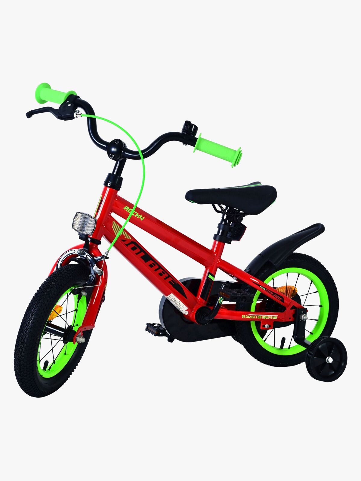 Volare Rocky Fahrrad 12 Zoll, Rot