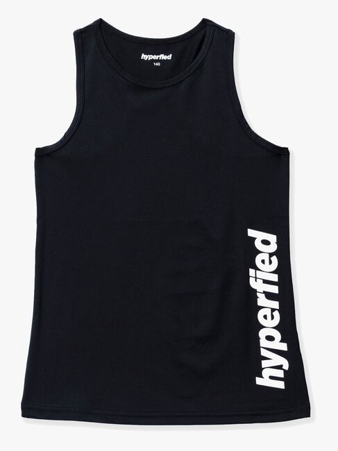 Hyperfied Split Tanktop 3er Pack, Black/White/Fairy Tale