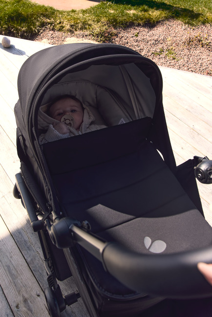 Beemoo Easy Fly Liegewanne, Jet Black