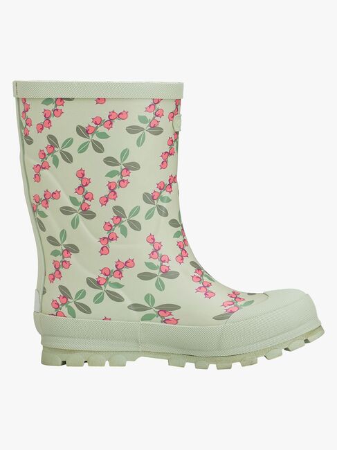 Viking Jolly Print Gummistiefel, Minzgrün/Rosa