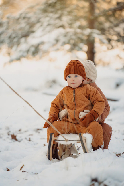 BabyMocs Strickmütze, Rust