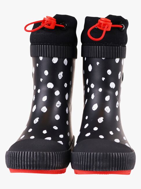 Vincent Pippi Gefütterte Gummistiefel, Schwarz 601401-Svart-1896_4a.jpg