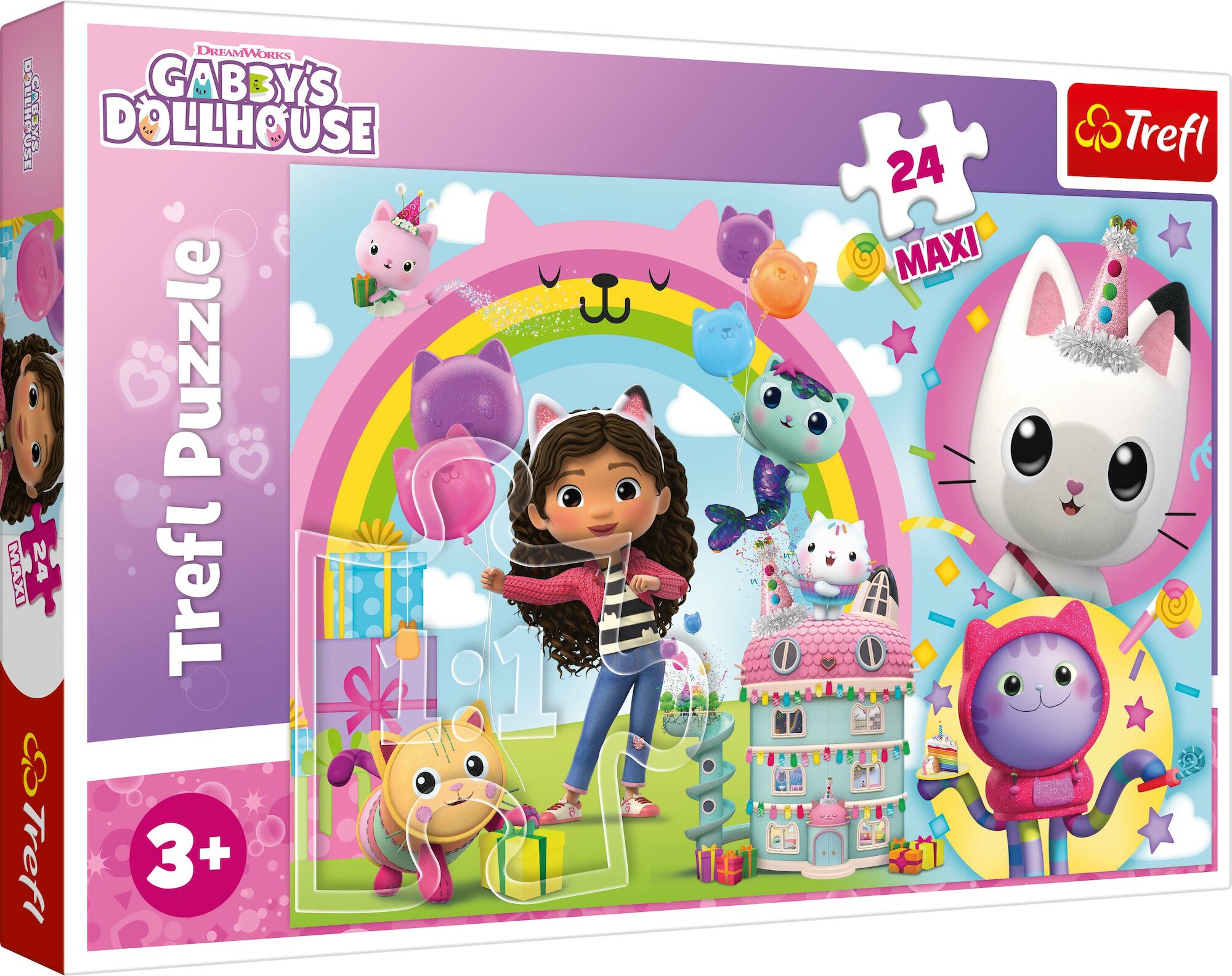 Trefl Gabby's Dollhouse Maxi Puzzle 24 Teile