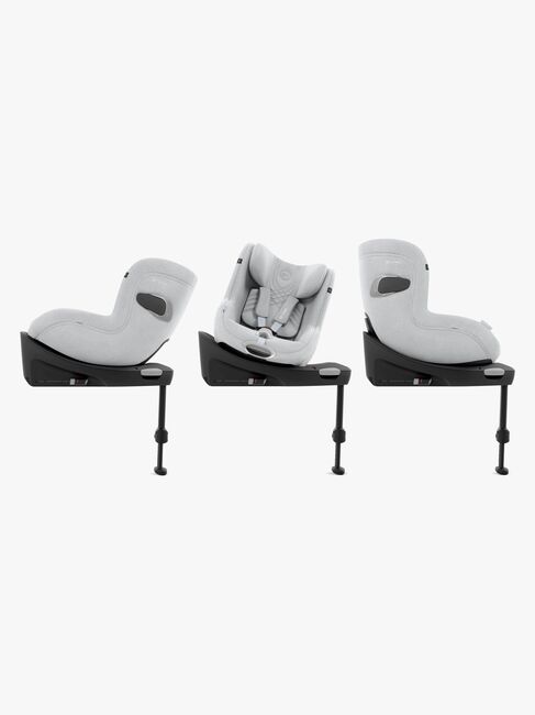 Cybex Sirona Ti i-Size Plus Kindersitz, Platinum White