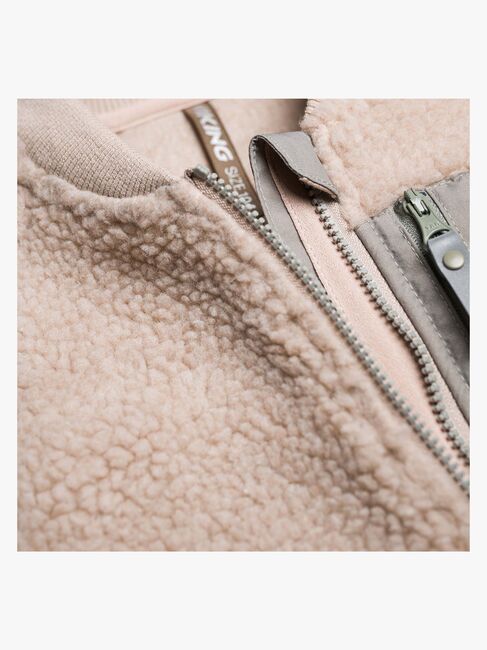 Viking x Kenza Teddyfleece-Weste, Sand