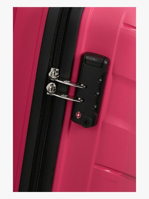 American Tourister Jetdriver Spinner Reisekoffer 32L, Raspberry Pink