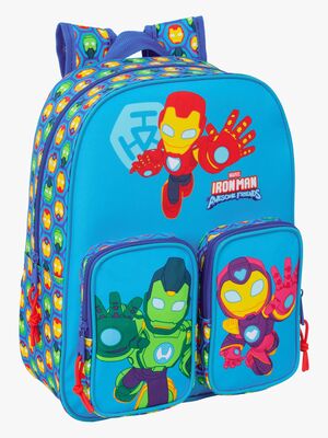 Marvel Iron Man Rucksack 10L, Blau
