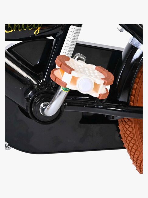 Volare Ashley Fahrrad 12 Zoll, Schwarz