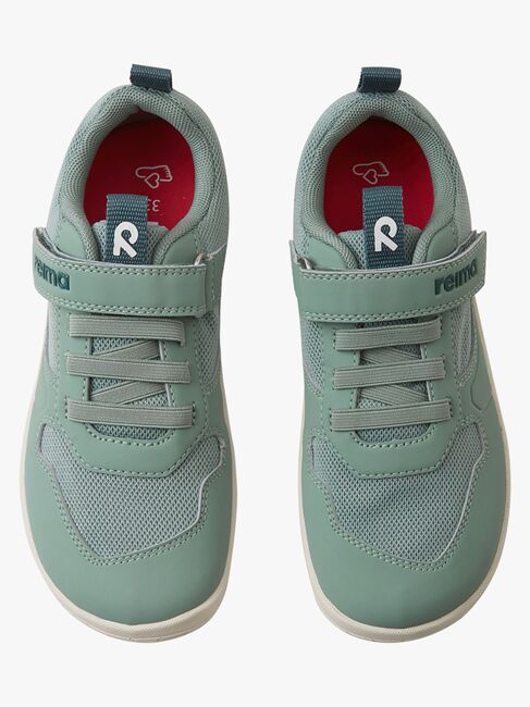 Reima Telmin Jr Barefoot Sneaker, Stone Green