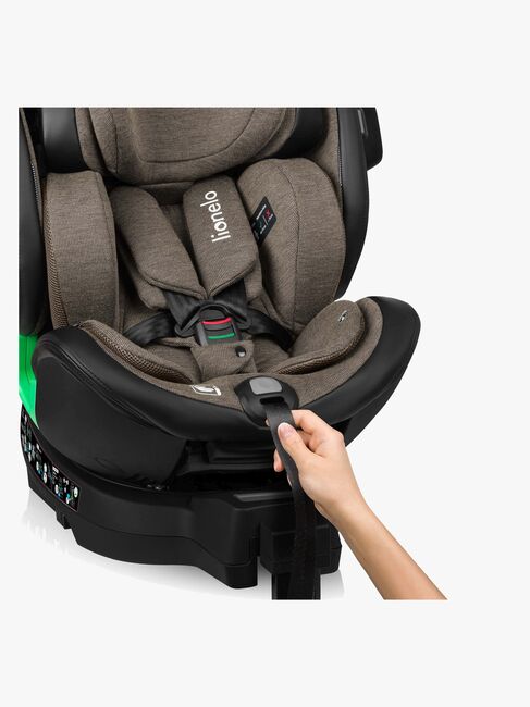 Lionelo Harmony i-Size Kindersitz, Green Olive Leather