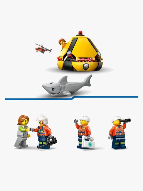 LEGO City 60503 Hubschrauber der Küstenwache