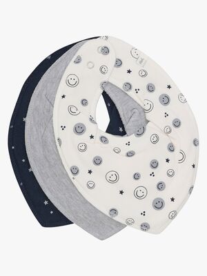 Pippi Halstücher 3er-Pack, Dark Navy