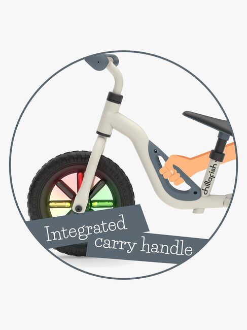 Chillafish Charlie GLOW Laufrad, Beige