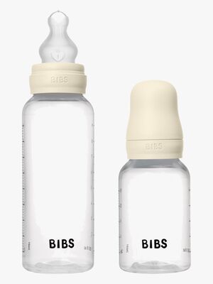 BIBS Grow and Flow Fläschchen Set Silicone 150/270 ml, Ivory