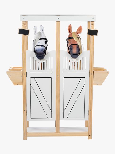 byASTRUP Pferdestall für 2 Steckenpferde