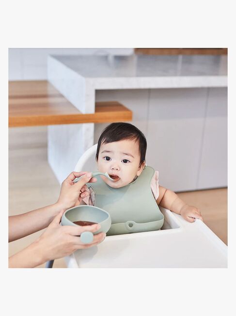 b.box Schüssel mit Deckel Silikon, Sage