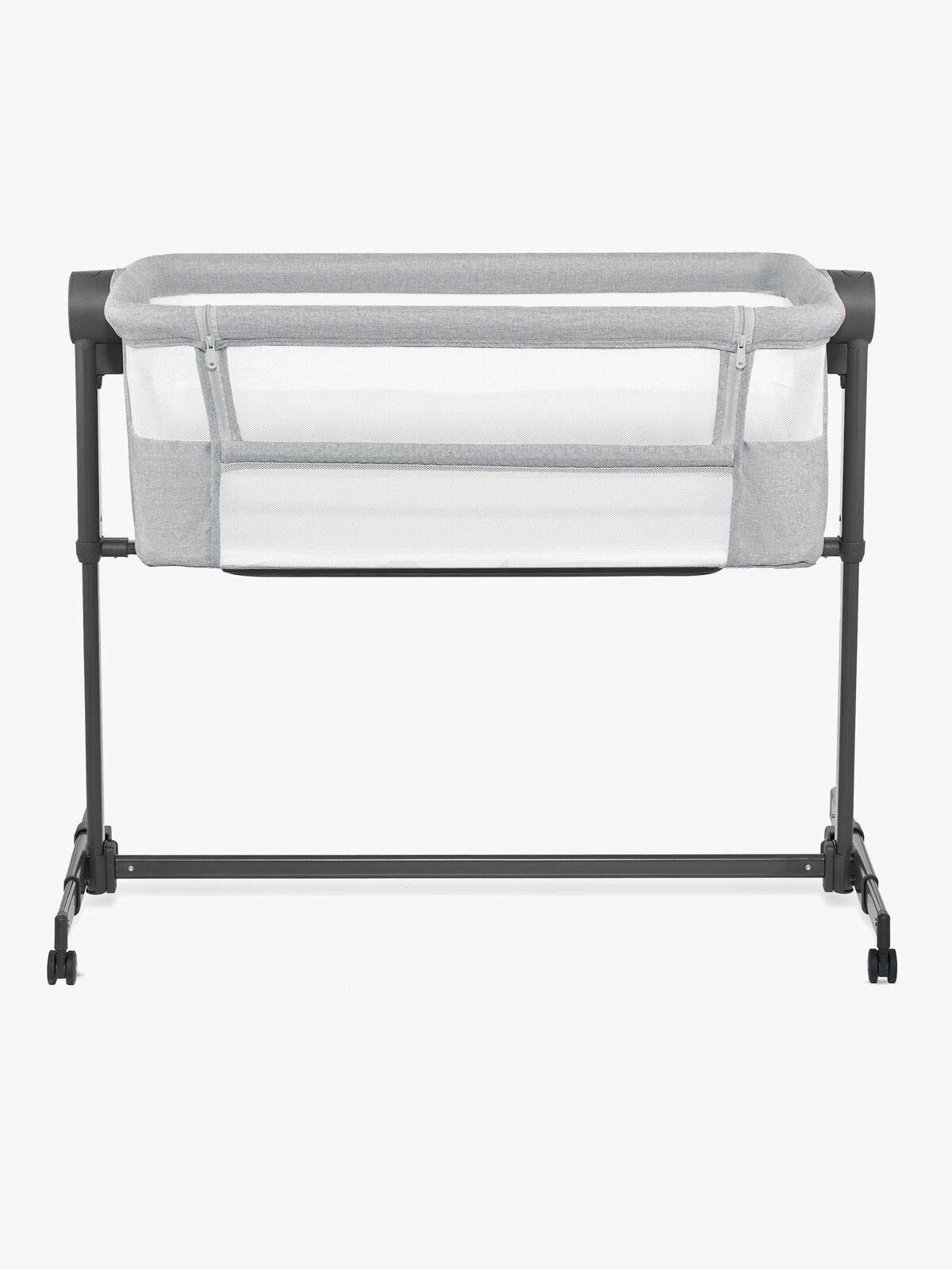 Kinderkraft Nestee Up 2 Beistellbett, Light Grey