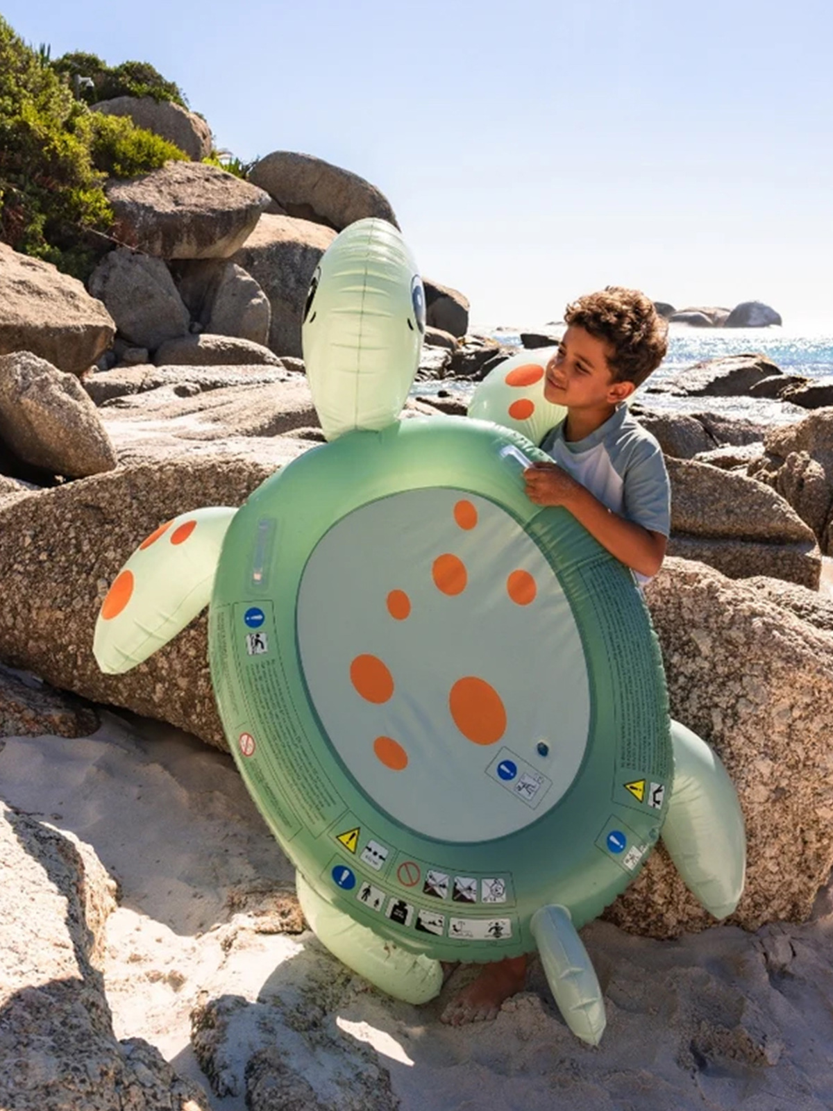 Swim Essentials Aufblasbare Badematratze, Turtle