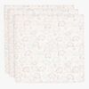 Jollein Musselintuch 70x70 cm 3er-Pack, Elephant Tales