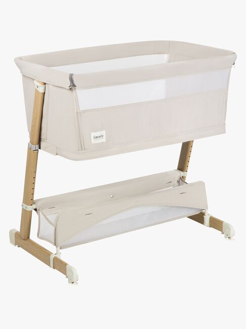 Lionelo Thomi Plus 5-in-1 Beistellbett, Beige Sand