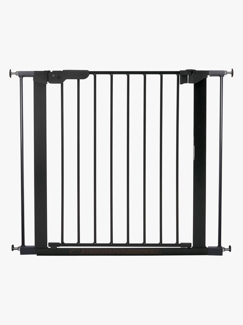 Babydan Premier Klemmgitter + 2 Verlängerungen, Schwarz