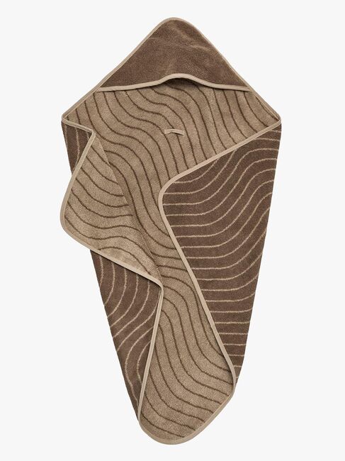 Leander Handtuch mit Kapuze, Woodland Mocca
