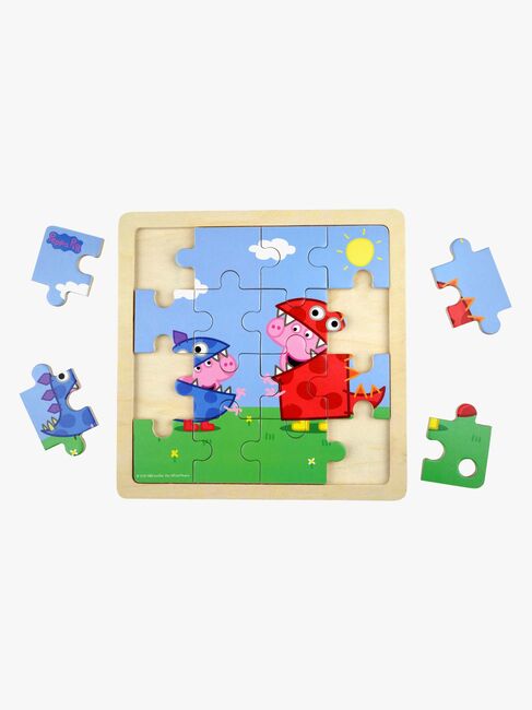 Peppa Wutz Holzpuzzle Dinosaurier 16 Teile
