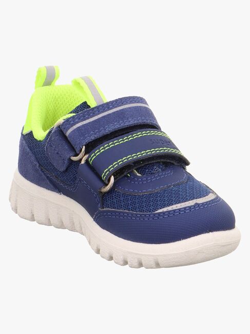 Superfit Sneaker, Blue/Yellow