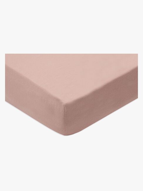 Jollein Spannbettlaken 2er-Pack 40x80, Wild Rose/Ivory